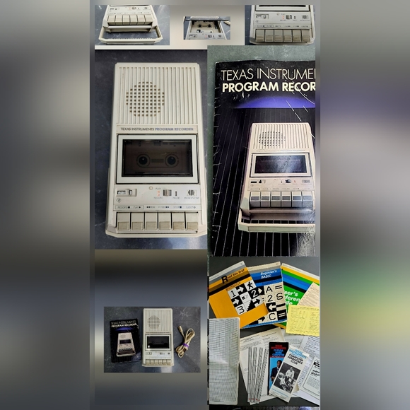 Original owner VintageTexas instruments program recorder. Working. EXTRA MANUALS - Picture 11 of 16